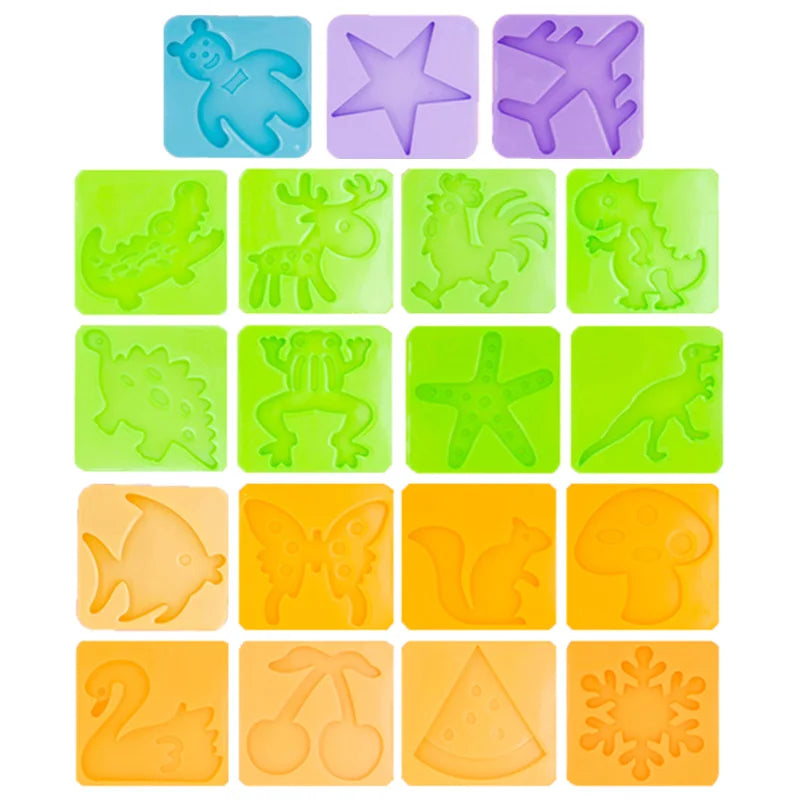 Kids Handmade DIY Craft Painting Stickers Montessori Education By Tillyboo