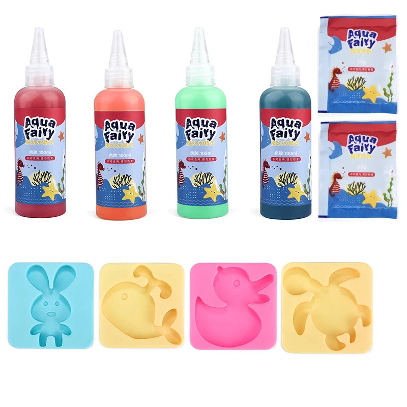 Kids Handmade DIY Craft Painting Stickers Montessori Education By Tillyboo