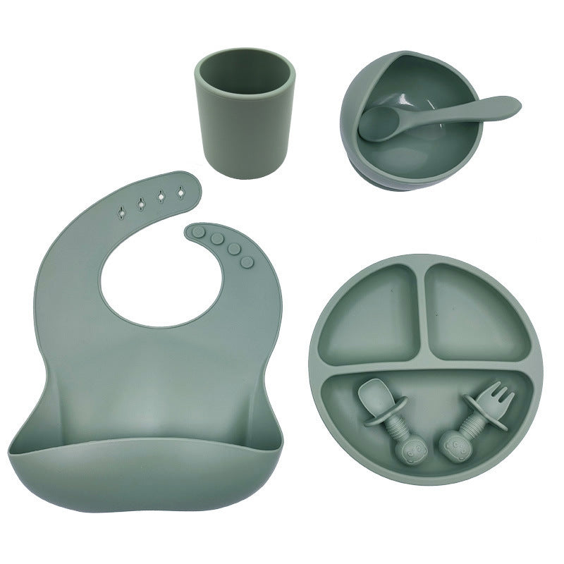Baby Cutlery Set Silicone By Tillyboo
